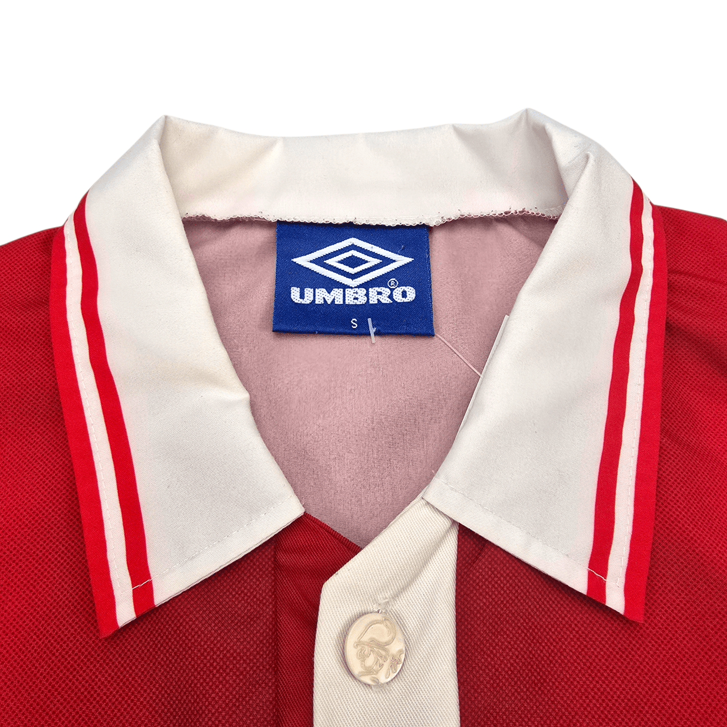 1997/98 Ajax Home Football Shirt (S) Umbro