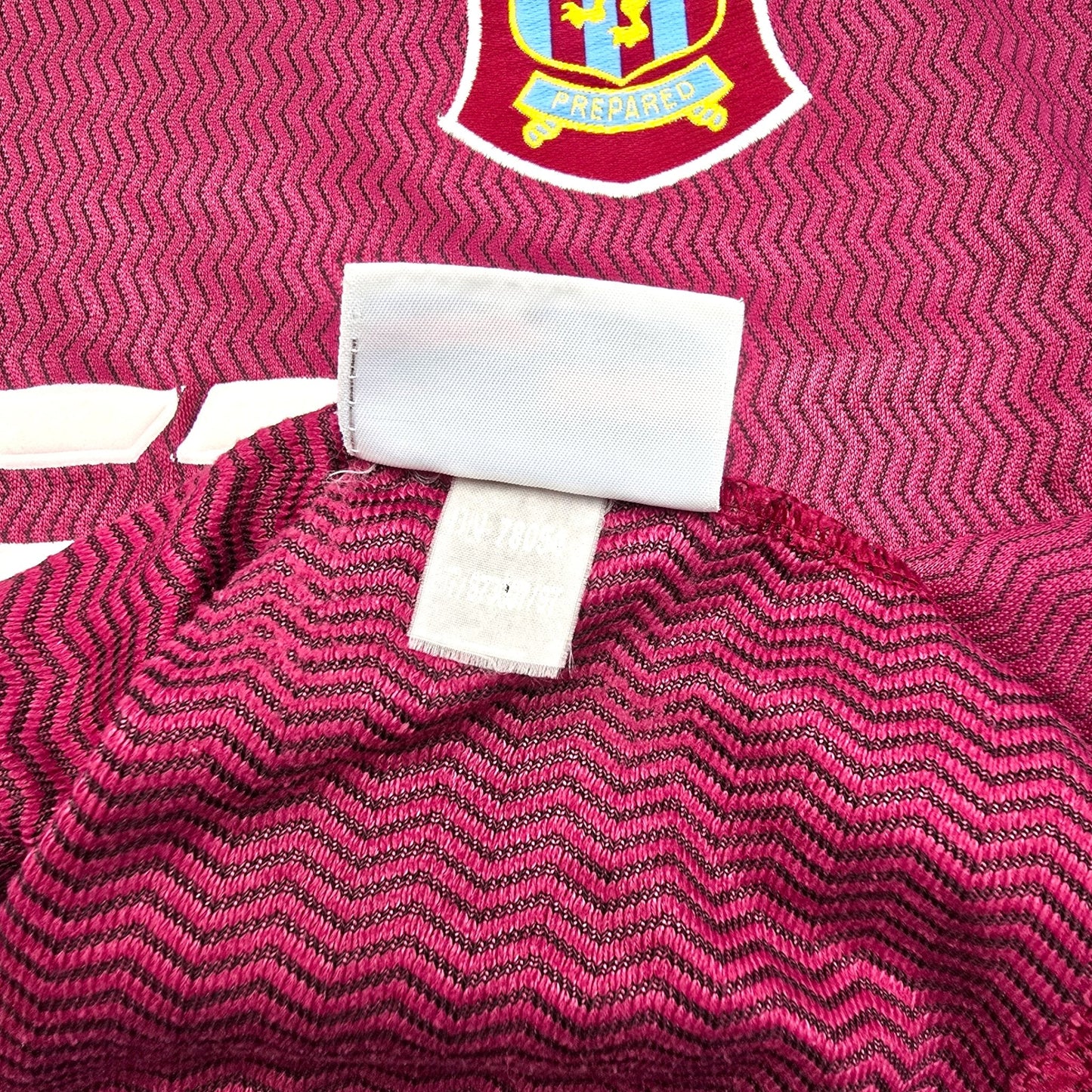1997/98 Aston Villa Home Football Shirt (XL) Reebok #5 Ehiogu