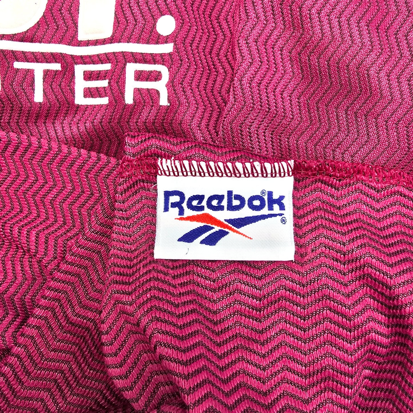 1997/98 Aston Villa Home Football Shirt (XL) Reebok #5 Ehiogu