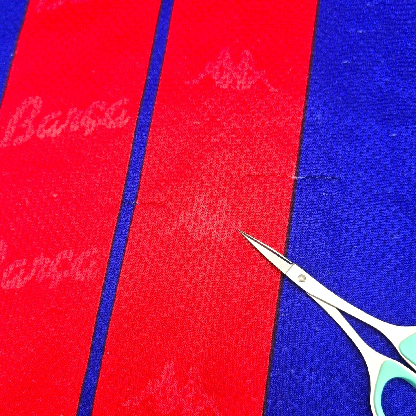 1997/98 Barcelona Home Football Shirt (M) Kappa #7 Figo