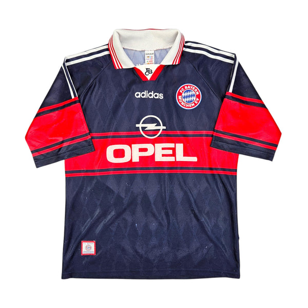 1997/98 Bayern Munich Away Football Shirt (L) Adidas