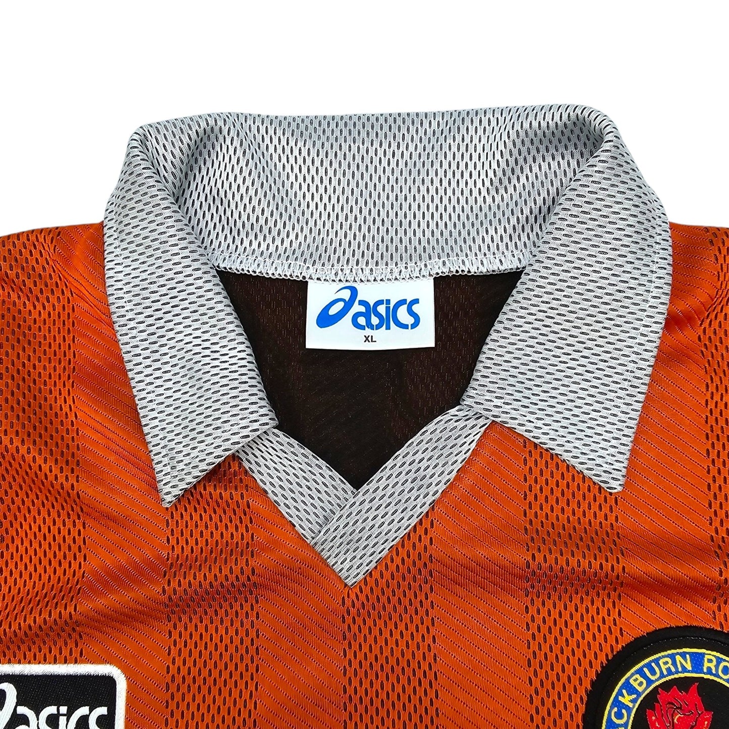 1997/98 Blackburn Rovers Third Football Shirt (XL) Asics #9 Sutton (Player Version)