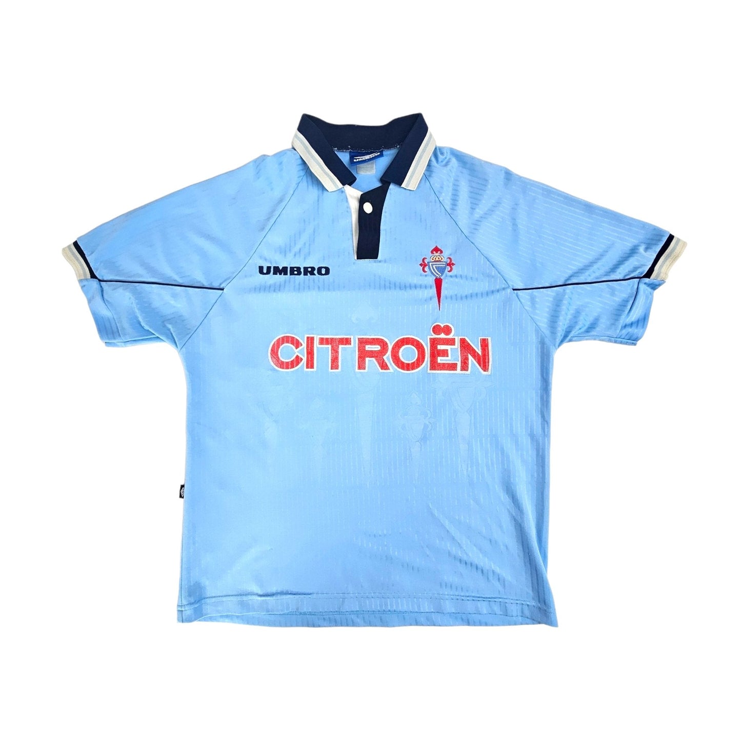 1997/98 Celta Vigo Home Football Shirt (L) Umbro