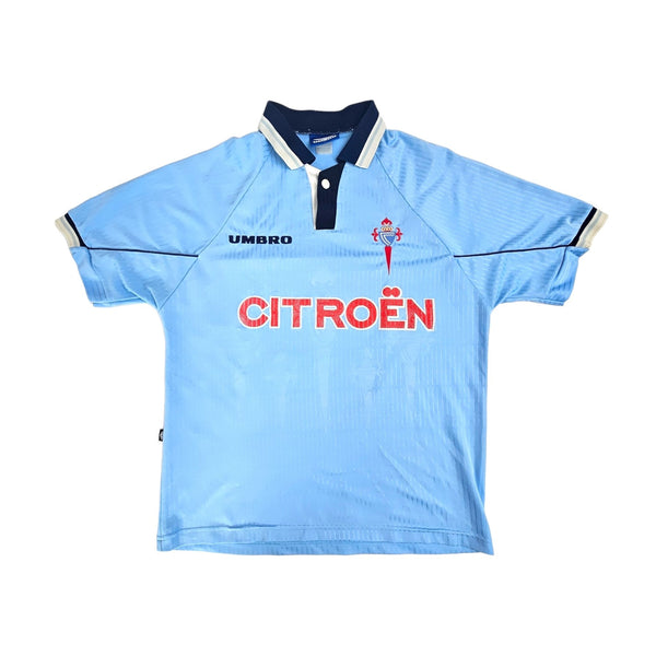 1997/98 Celta Vigo Home Football Shirt (L) Umbro