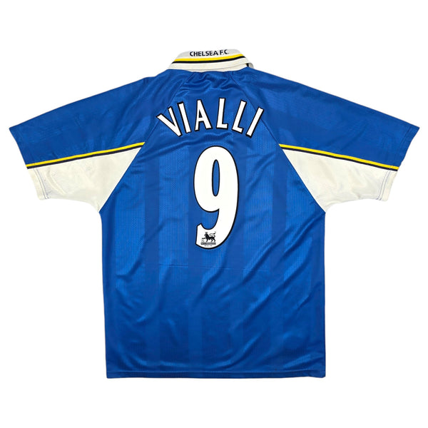 1997/98 Chelsea Home Football Shirt (L) Umbro #9 Vialli