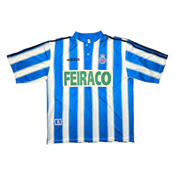 1997/98 Deportivo La Coruna Home Football Shirt (XL) Adidas