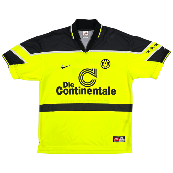 1997/98 Dortmund Home Football Shirt (XL) Nike #97 CL Winner (Special Edition)