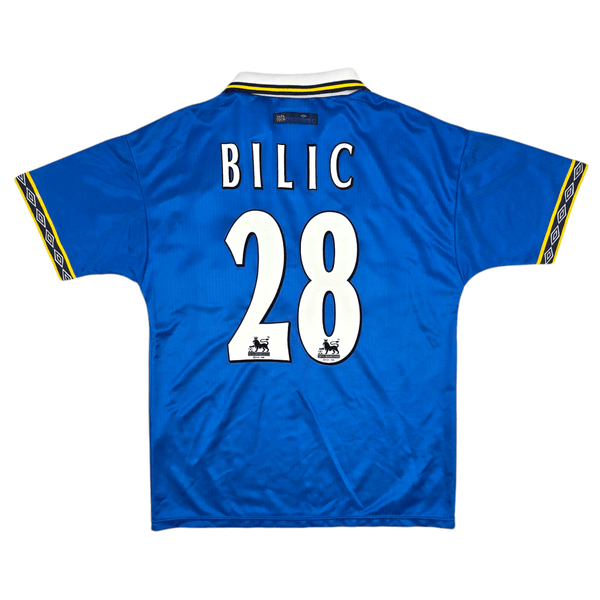 1997/98 Everton Home Football Shirt (M) Umbro #28 Bilic