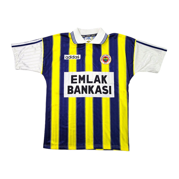 1997/98 Fenerbahce Home Football Shirt (L) Adidas # 9