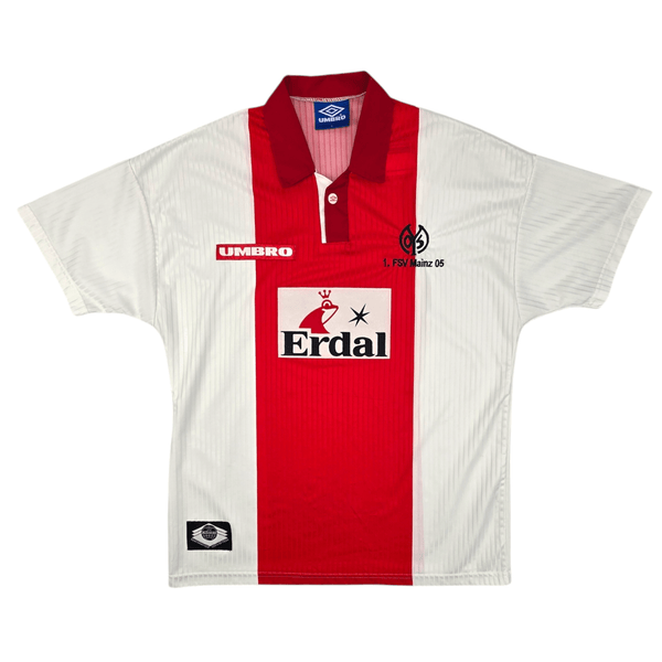 1997/98 FSV Mainz 05 Home Football Shirt (L) Umbro