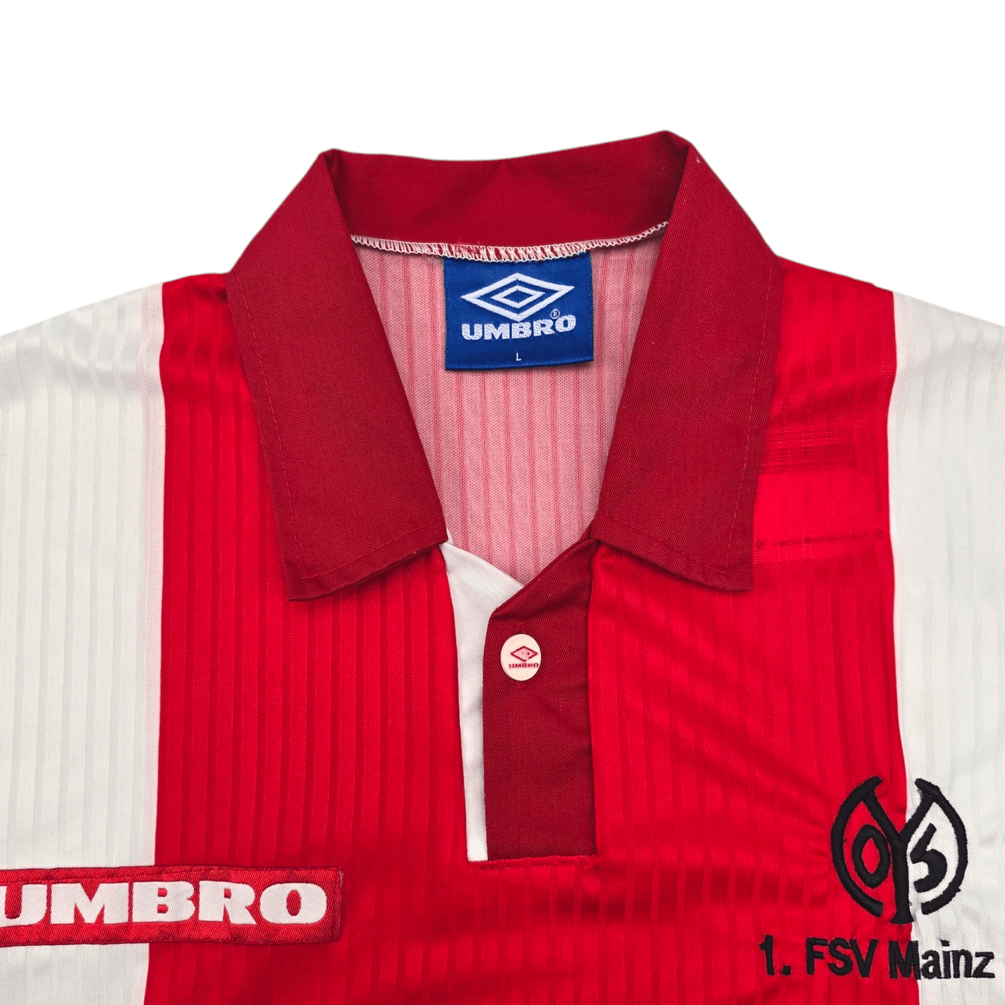 1997/98 FSV Mainz 05 Home Football Shirt (L) Umbro