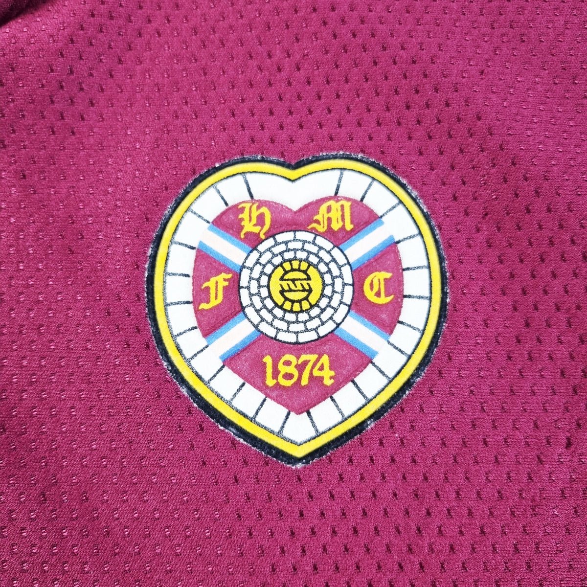 1997/98 Hearts Home Football Shirt (2XL) Olympic