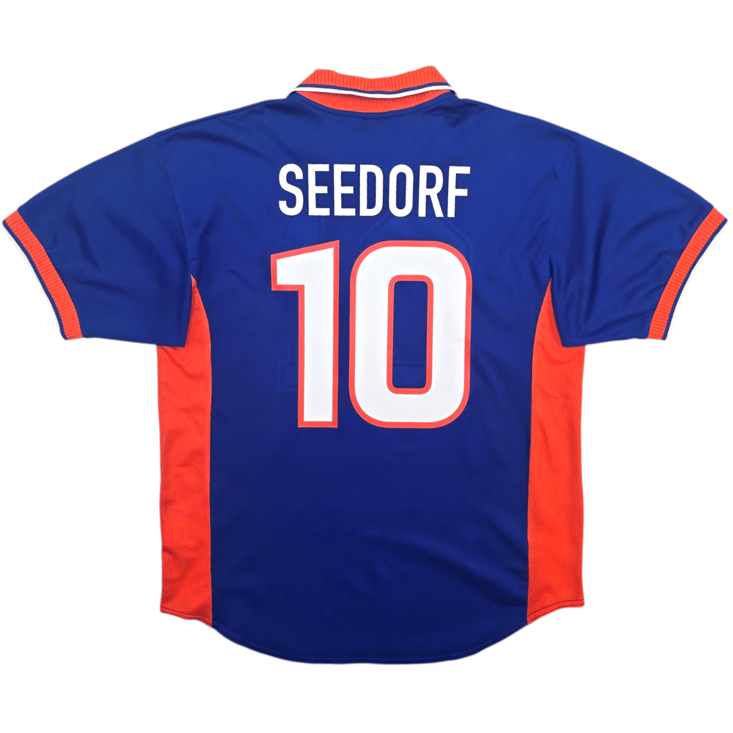 1997/98 Holland Away Football Shirt (L) Nike #10 Seedorf