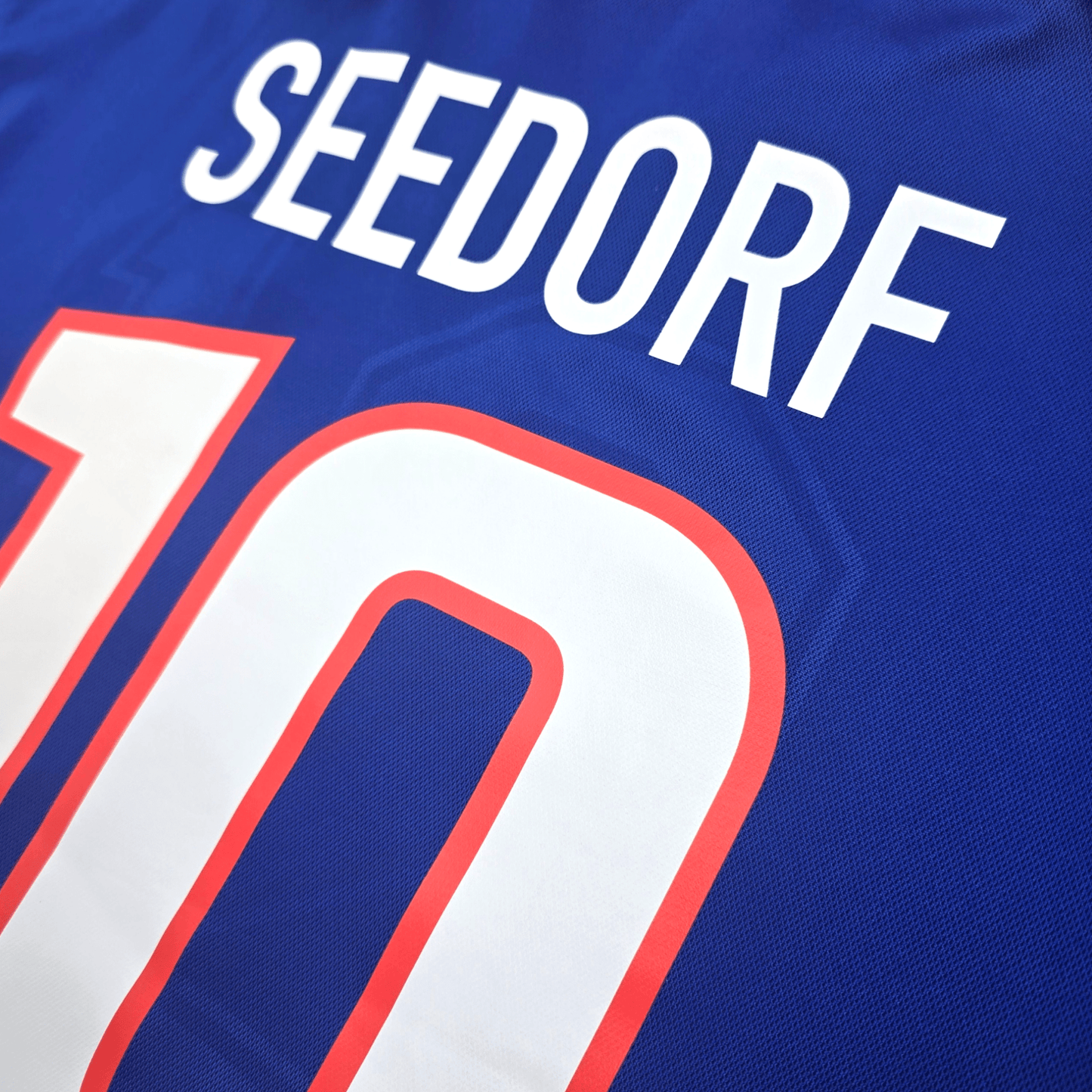1997/98 Holland Away Football Shirt (L) Nike #10 Seedorf