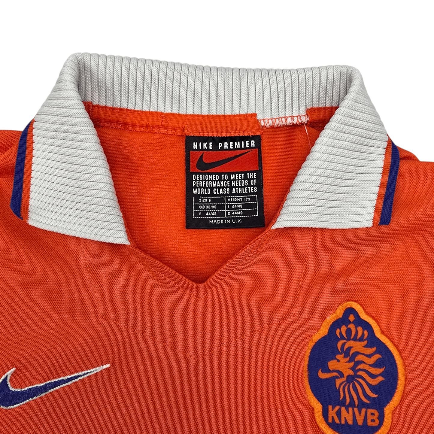 1997/98 Holland Home Football Shirt (S) Nike