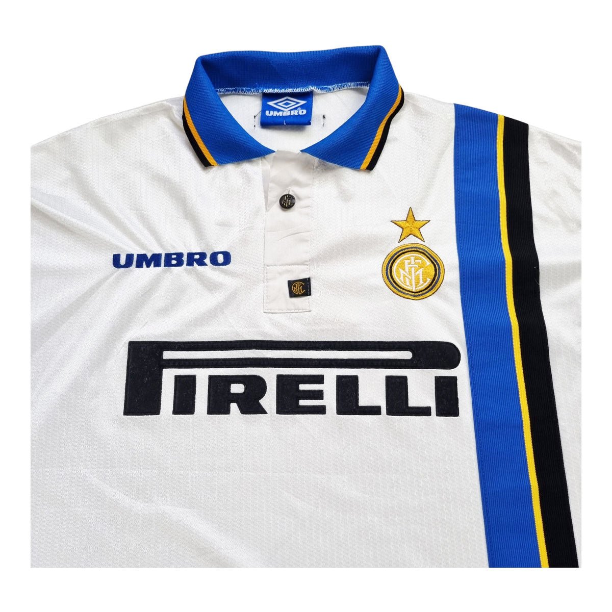 1997/98 Inter Milan Away Football Shirt (L) Umbro