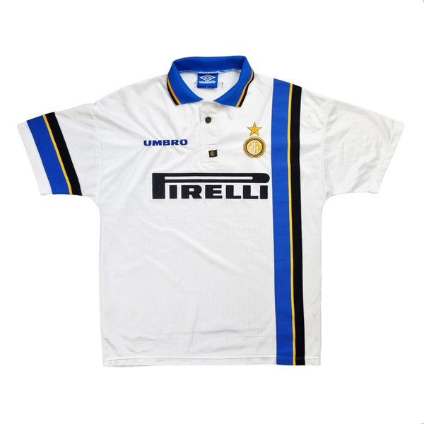 1997/98 Inter Milan Away Football Shirt (L) Umbro