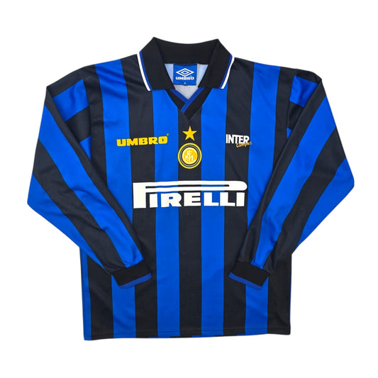1997/98 Inter Milan Home Football Shirt (M) Umbro | Campus
