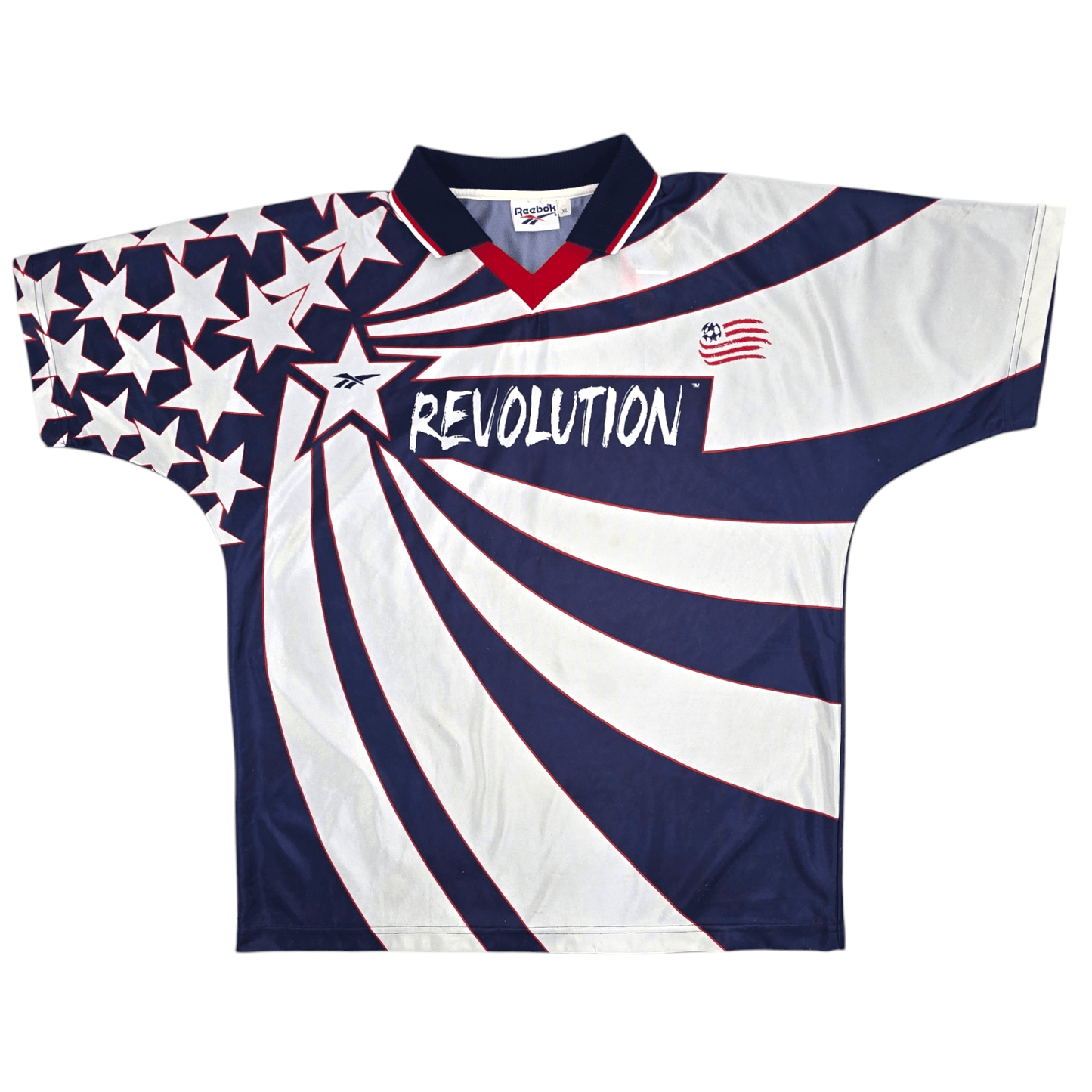 1997/98 New England Revolution Third Football Shirt (XL) Reebok