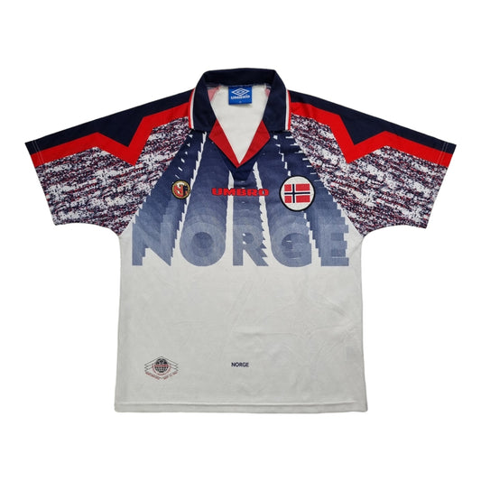 1997/98 Norway Away Football Shirt (M) Umbro