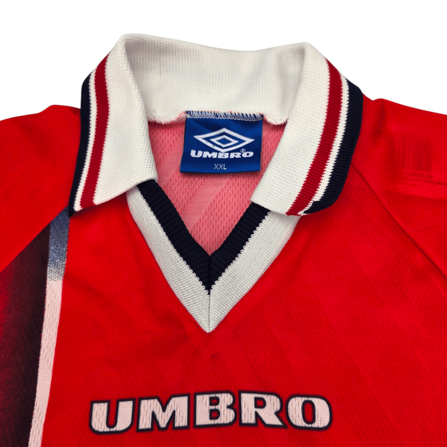 1997/98 Norway Home Football Shirt (2XL) Umbro