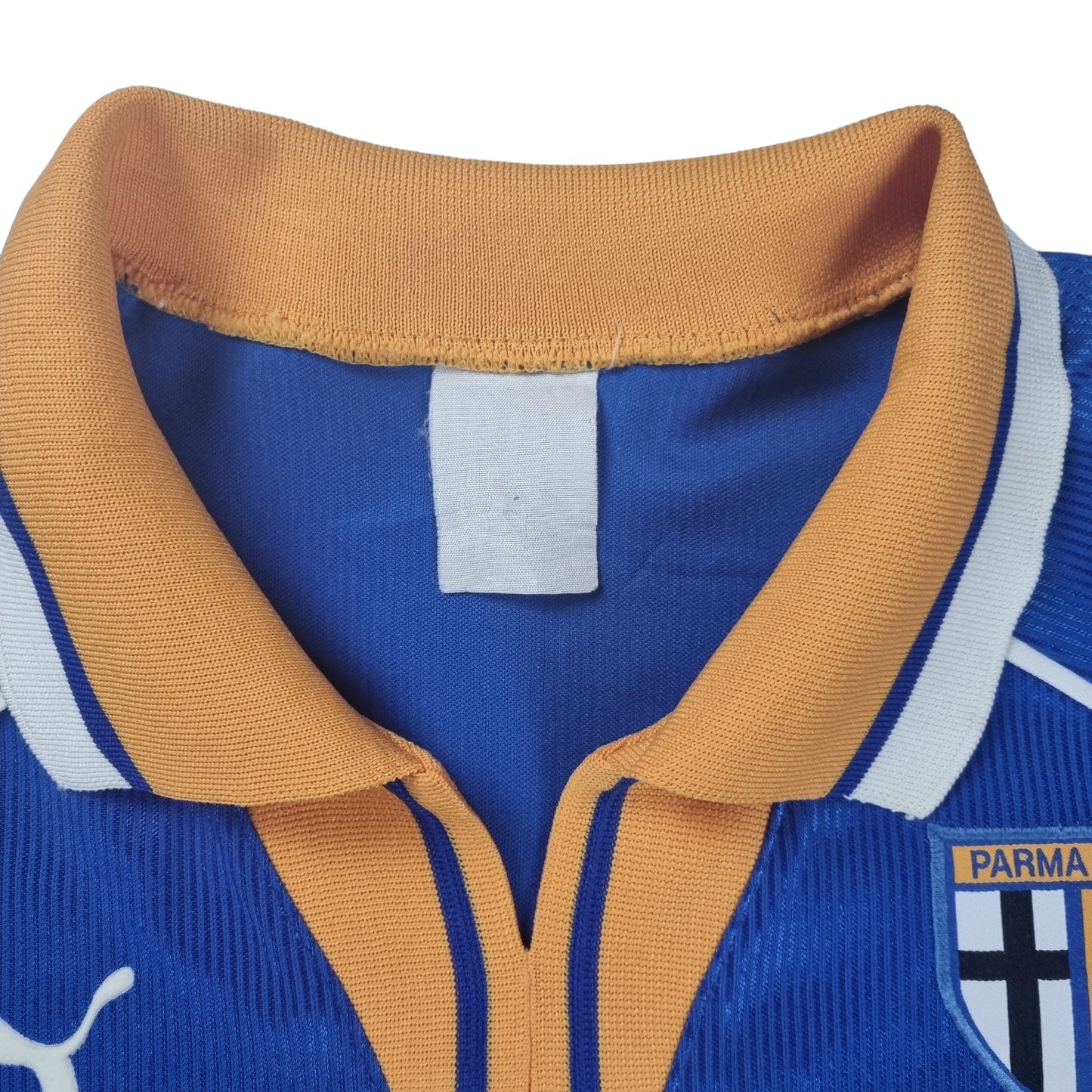 1997/98 Parma Away Football Shirt (XL) Puma #11 Crespo
