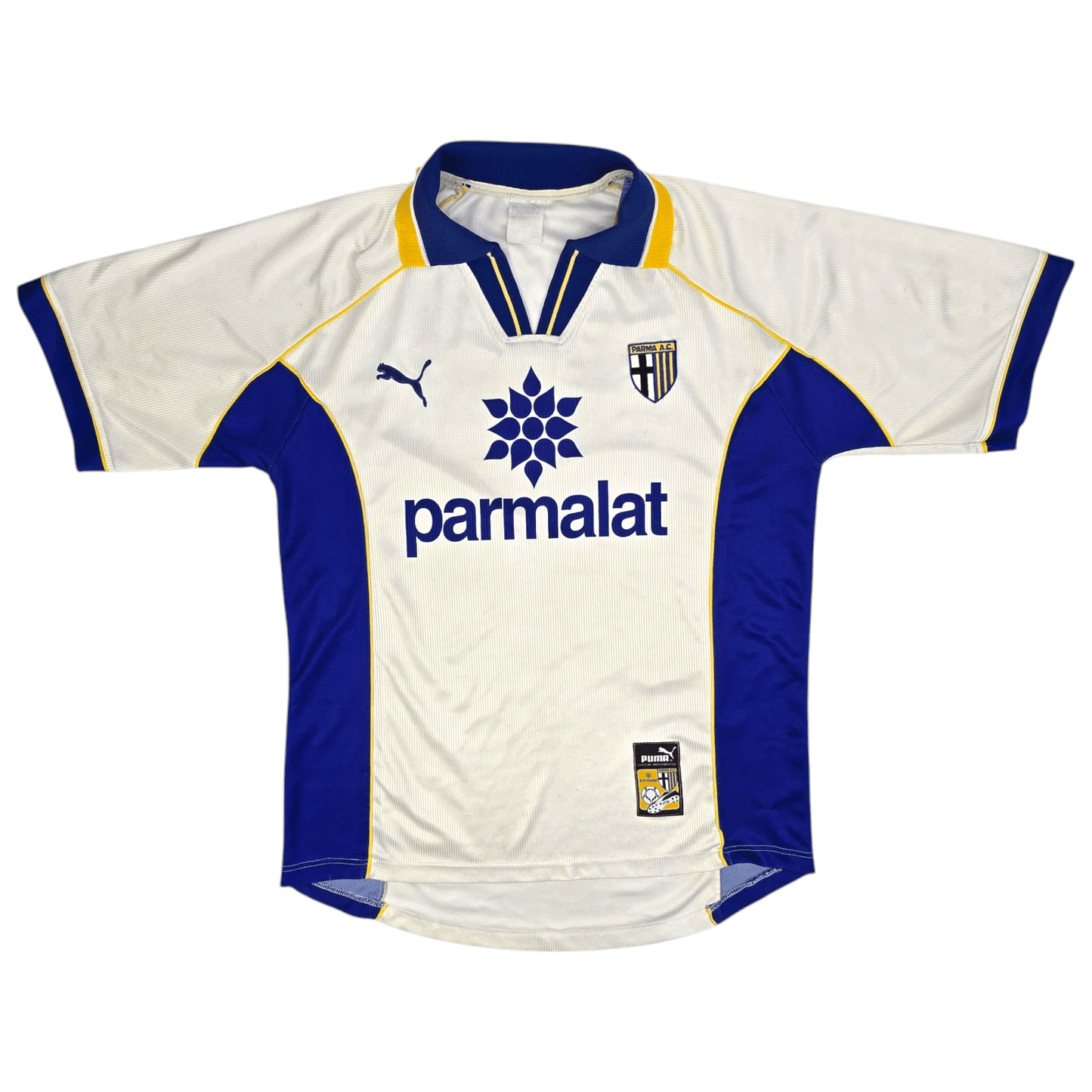 1997/98 Parma Home Football Shirt (XL) Puma (Player Version)