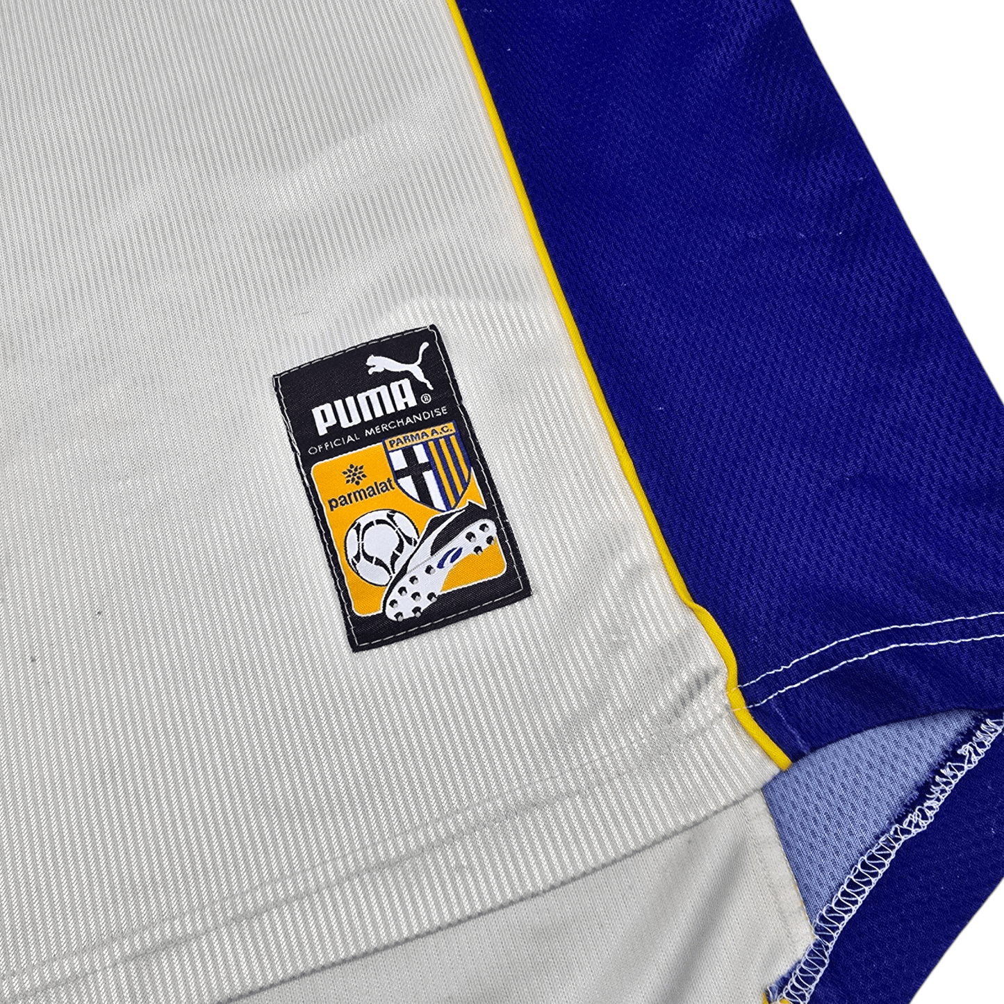 1997/98 Parma Home Football Shirt (XL) Puma (Player Version)