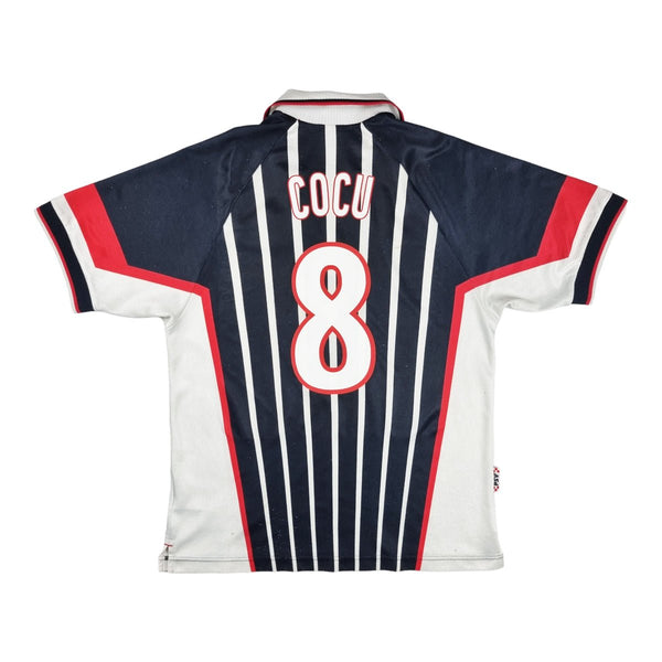 1997/98 PSV Away Football Shirt (L) Nike #8 Cocu
