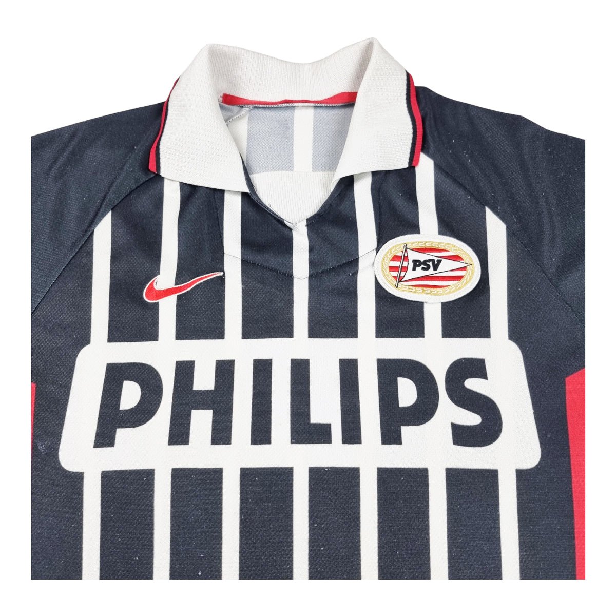 1997/98 PSV Away Football Shirt (L) Nike #8 Cocu