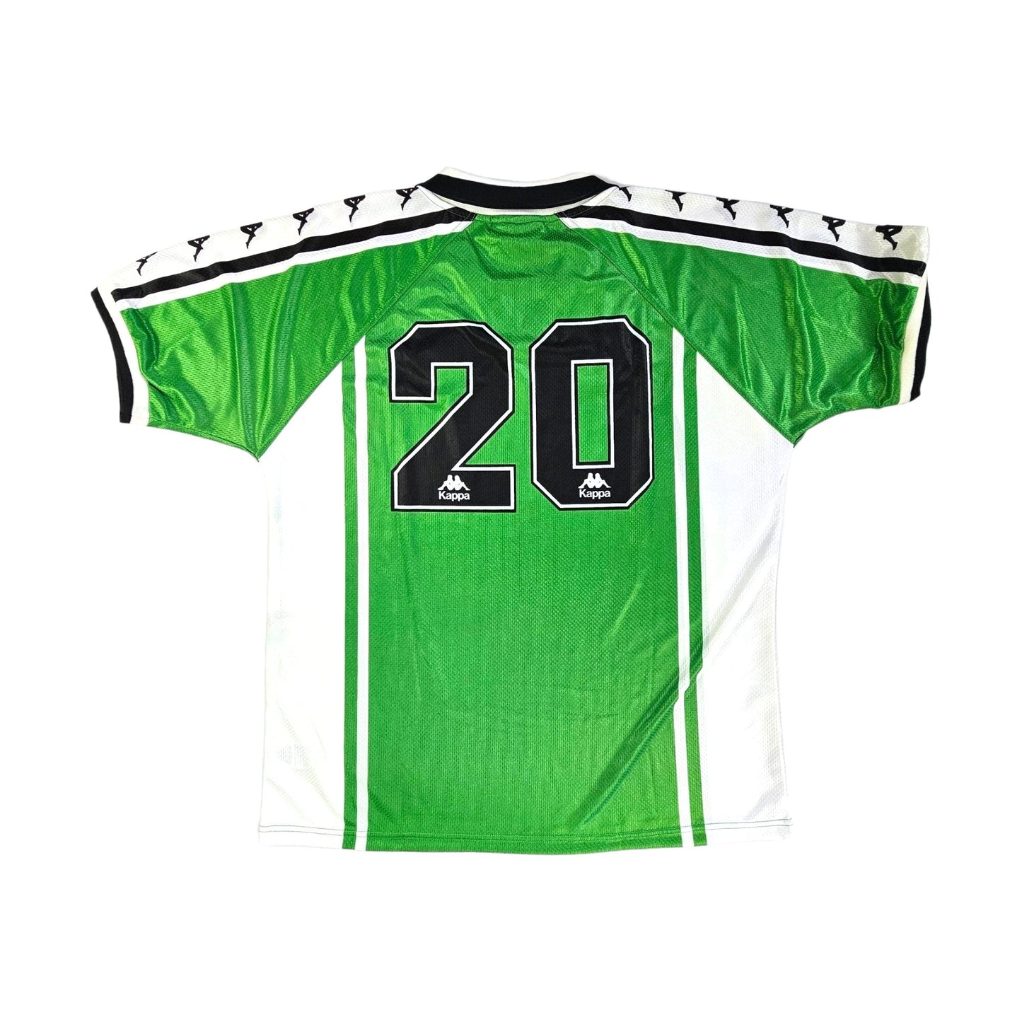1997/98 Real Betis Third Football Shirt (XL) Kappa # 20 (Olías)