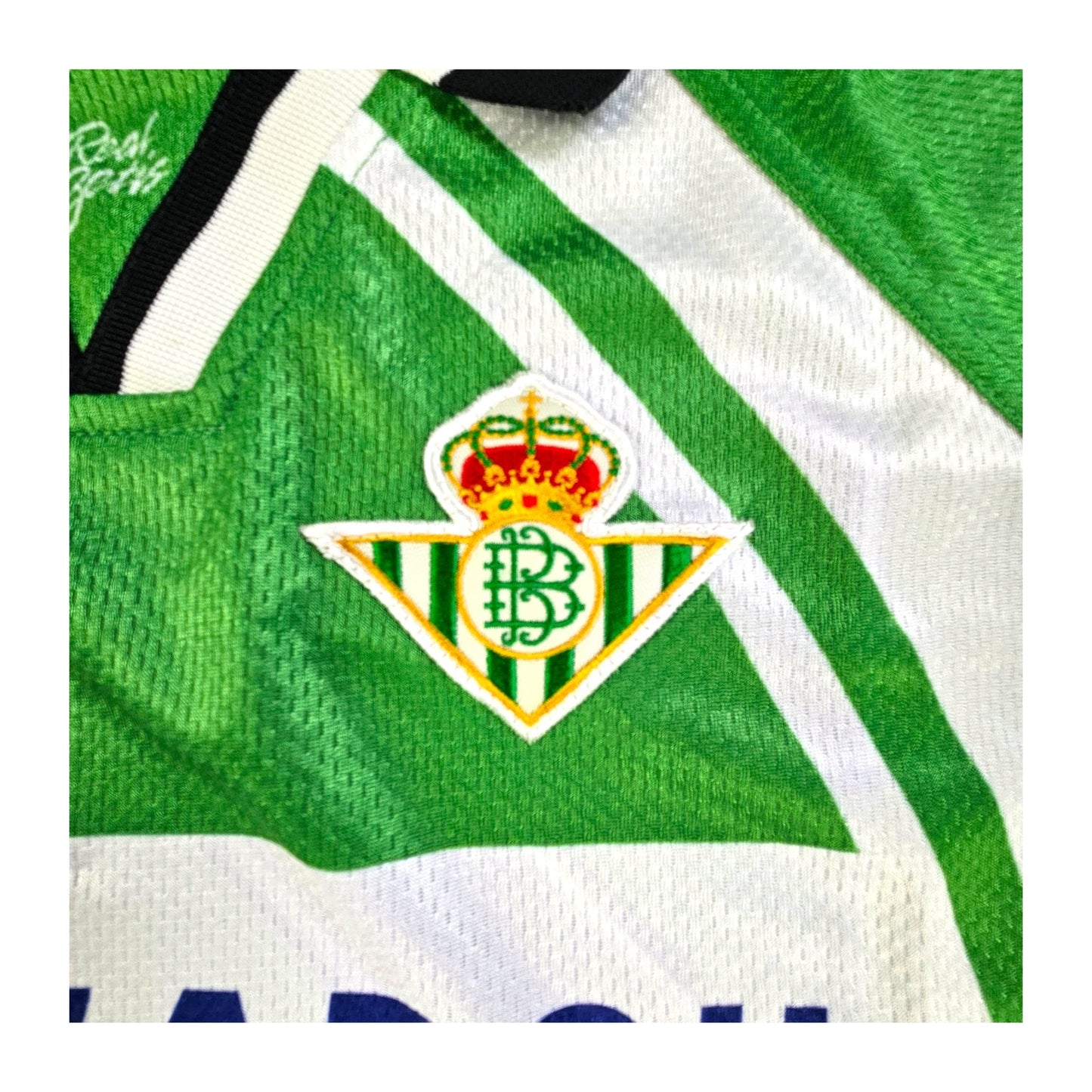 1997/98 Real Betis Third Football Shirt (XL) Kappa # 20 (Olías)