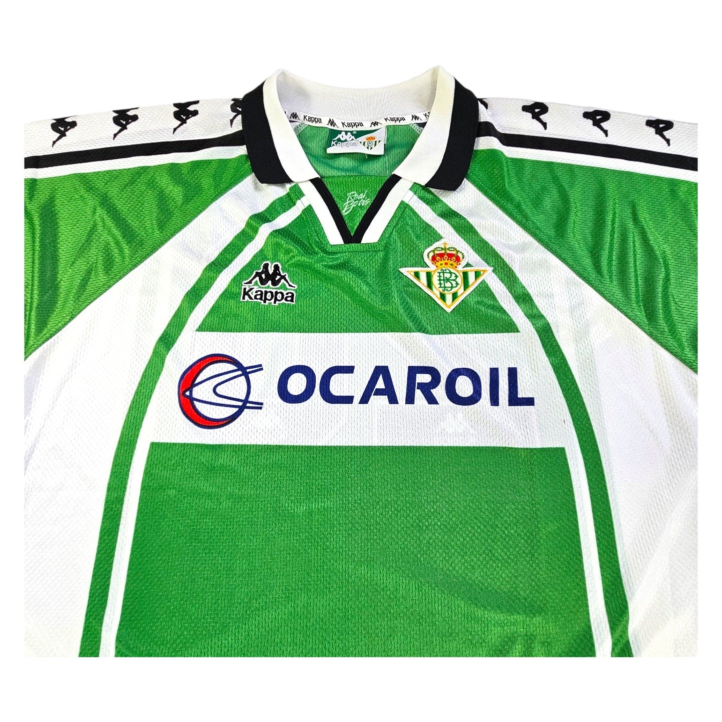 1997/98 Real Betis Third Football Shirt (XL) Kappa # 20 (Olías)