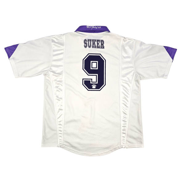1997/98 Real Madrid Home Football Shirt (XL) Kelme #9 Suker