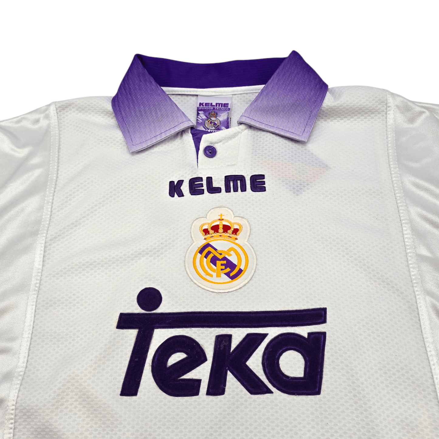 1997/98 Real Madrid Home Football Shirt (XL) Kelme