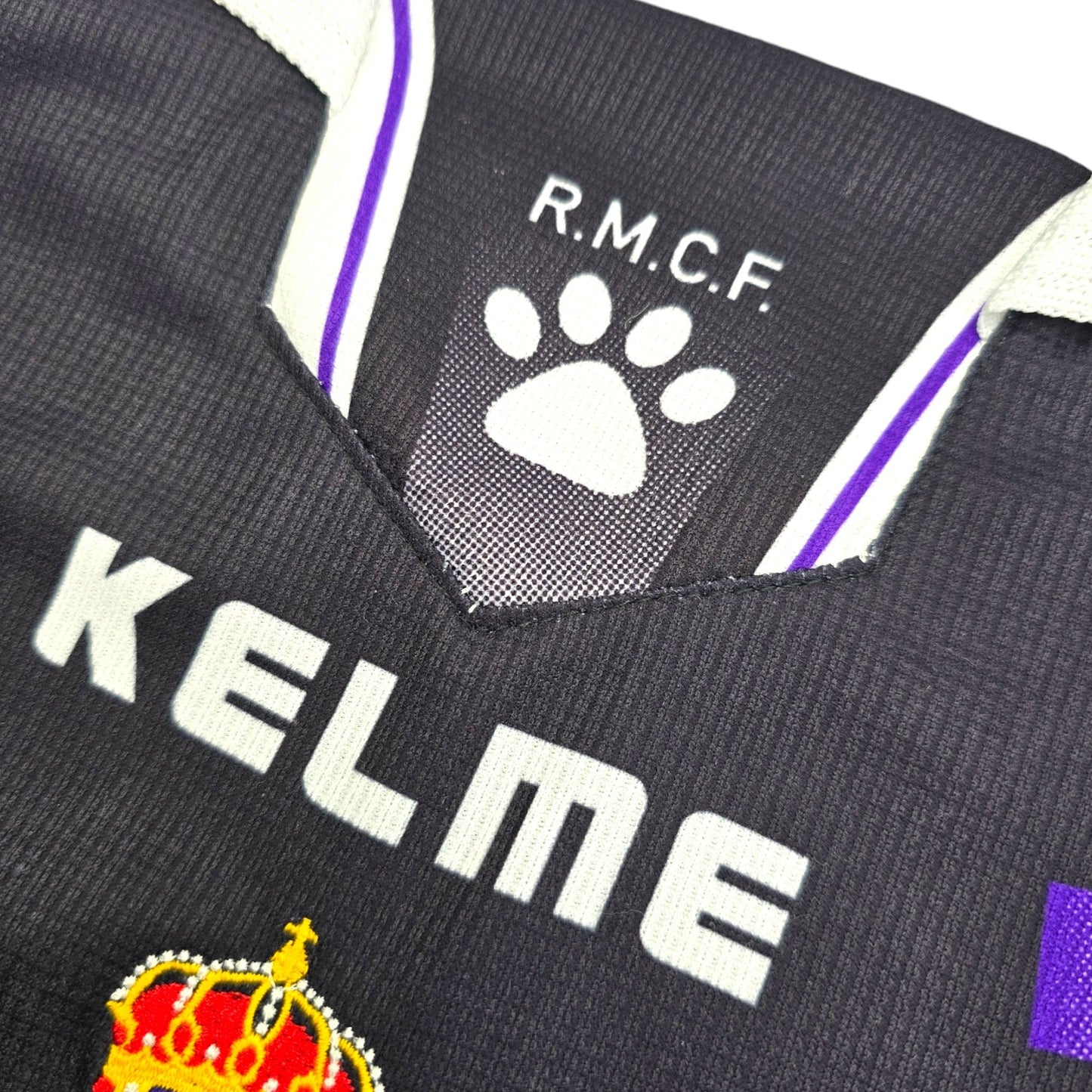 1997/98 Real Madrid Third Football Shirt (M) Kelme #10 Seedorf