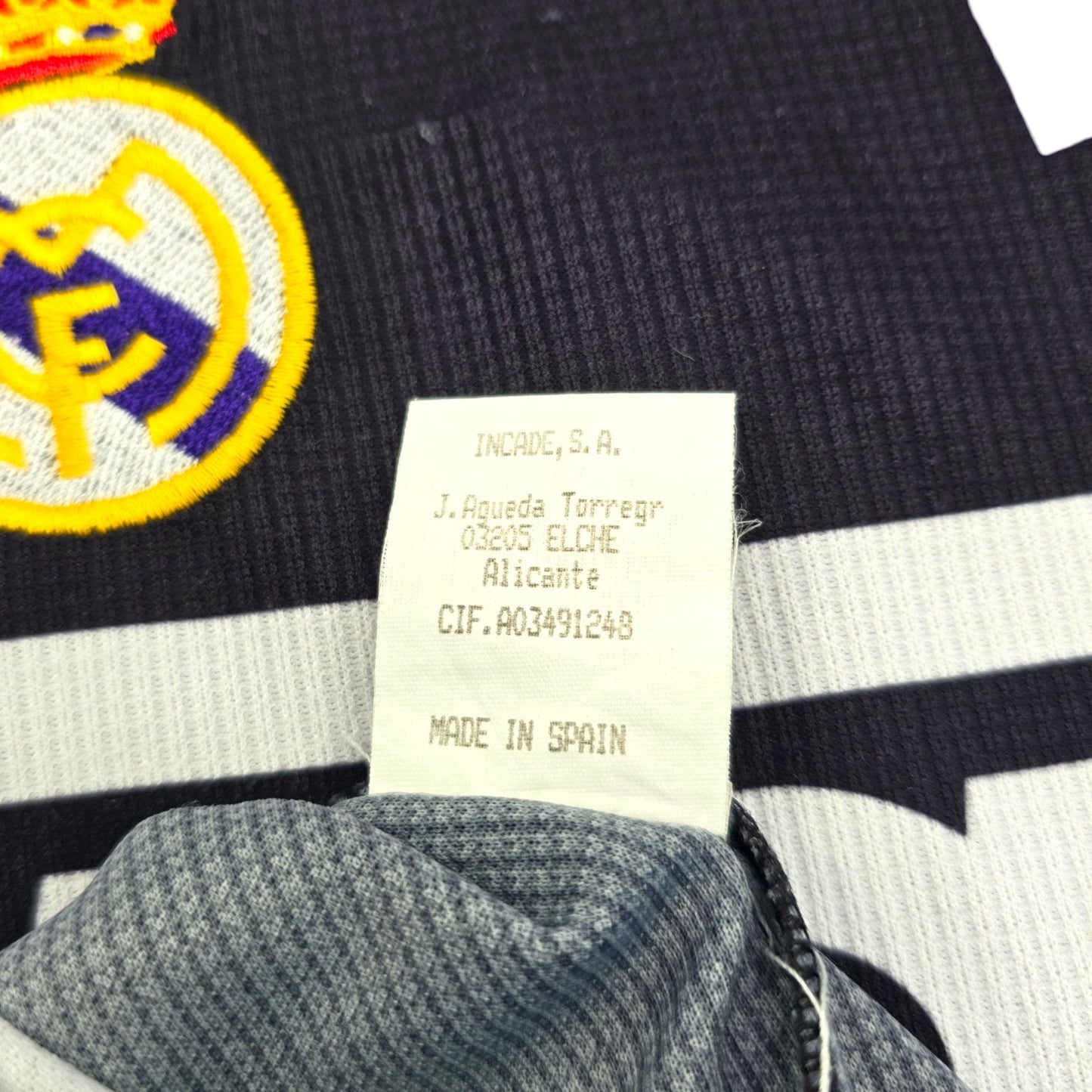 1997/98 Real Madrid Third Football Shirt (M) Kelme #10 Seedorf