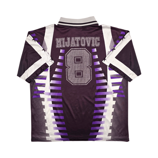 1997/98 Real Madrid Third Football Shirt (XL) Taquy #8 Mijatovic