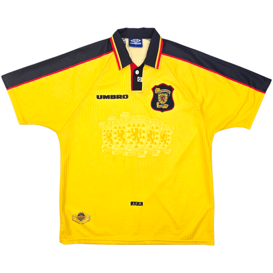 1997/98 Scotland Away Football Shirt (XL) Umbro