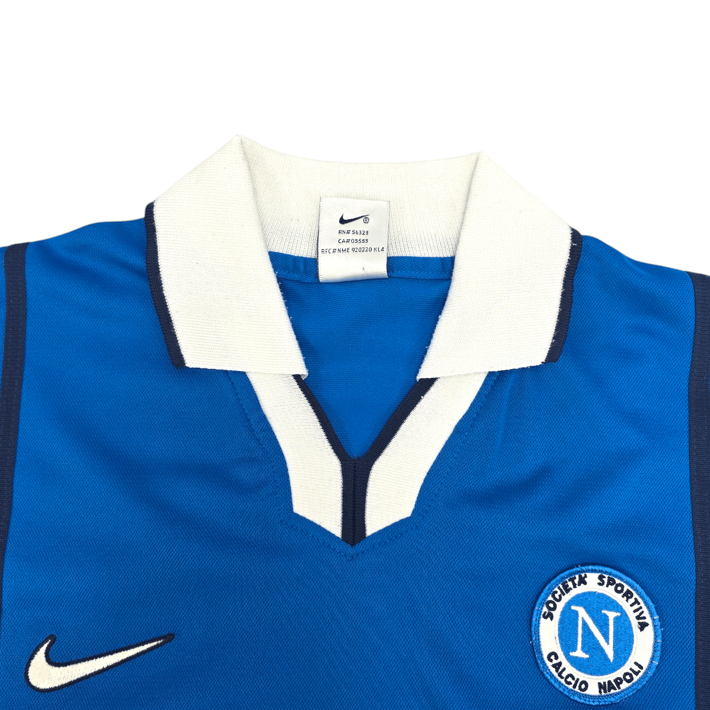 1997/98 SSC Napoli Home Football Shirt (M) Nike