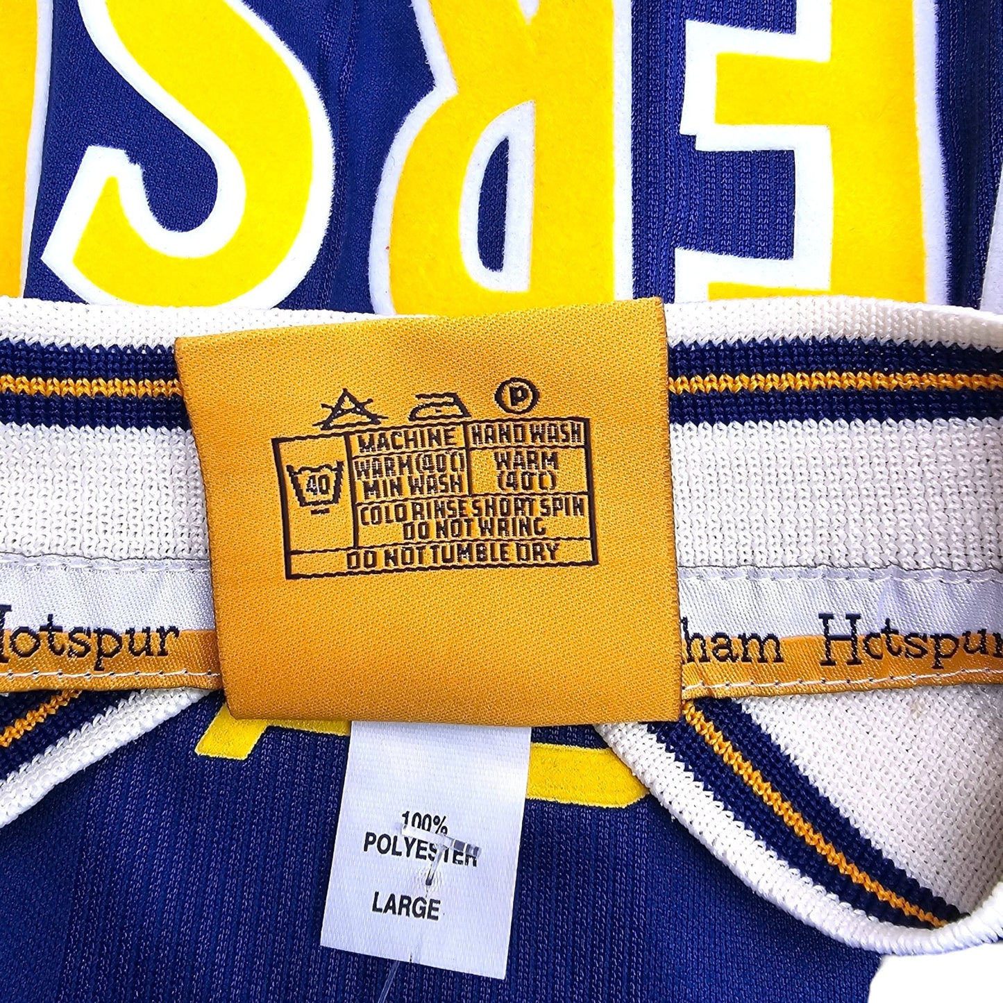1997/98 Tottenham Hotspur Away Football Shirt (L) Pony #18 Iversen (BNWTs)