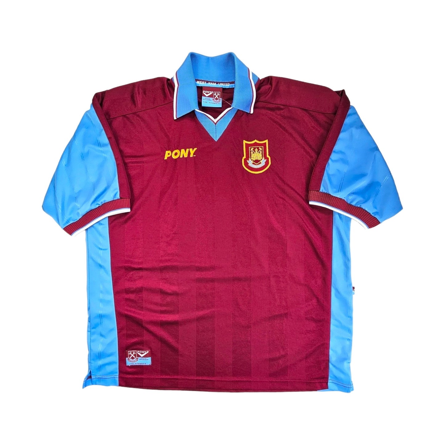1997/98 West Ham United Home Football Shirt (2XL) Pony