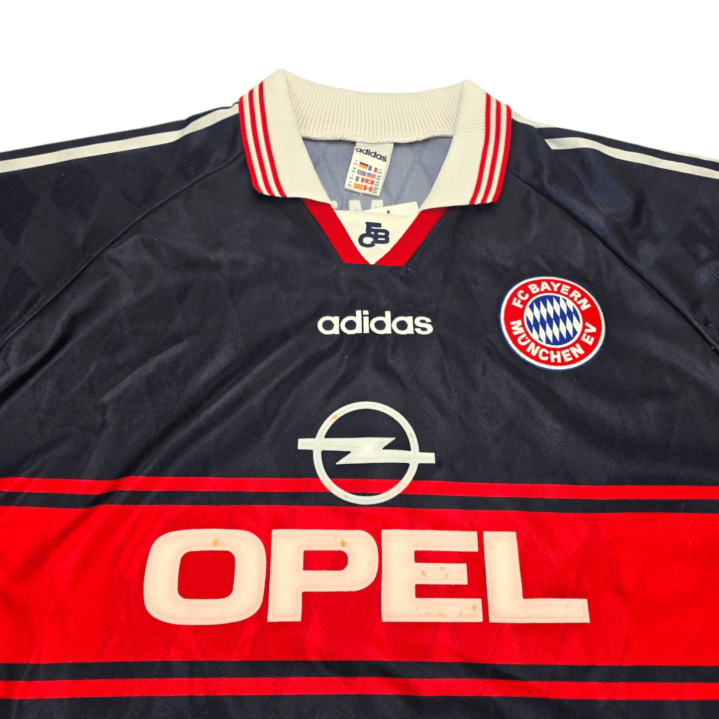 1997/99 Bayern Munich Home Football Shirt (2XL) Adidas