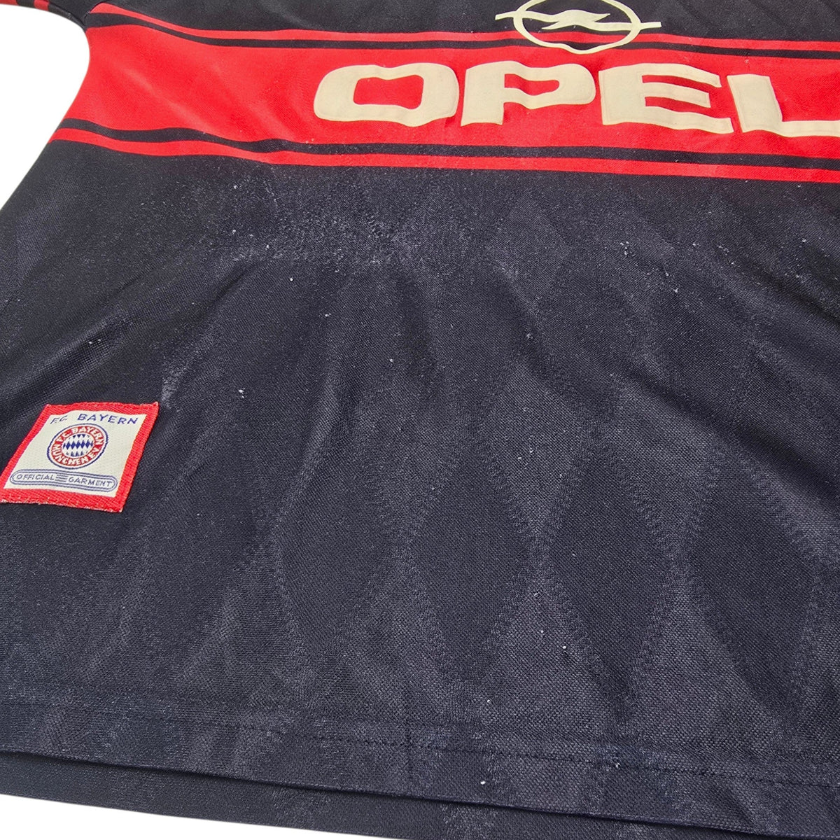 1997/99 Bayern Munich Home Football Shirt (M) Adidas #9 Elber