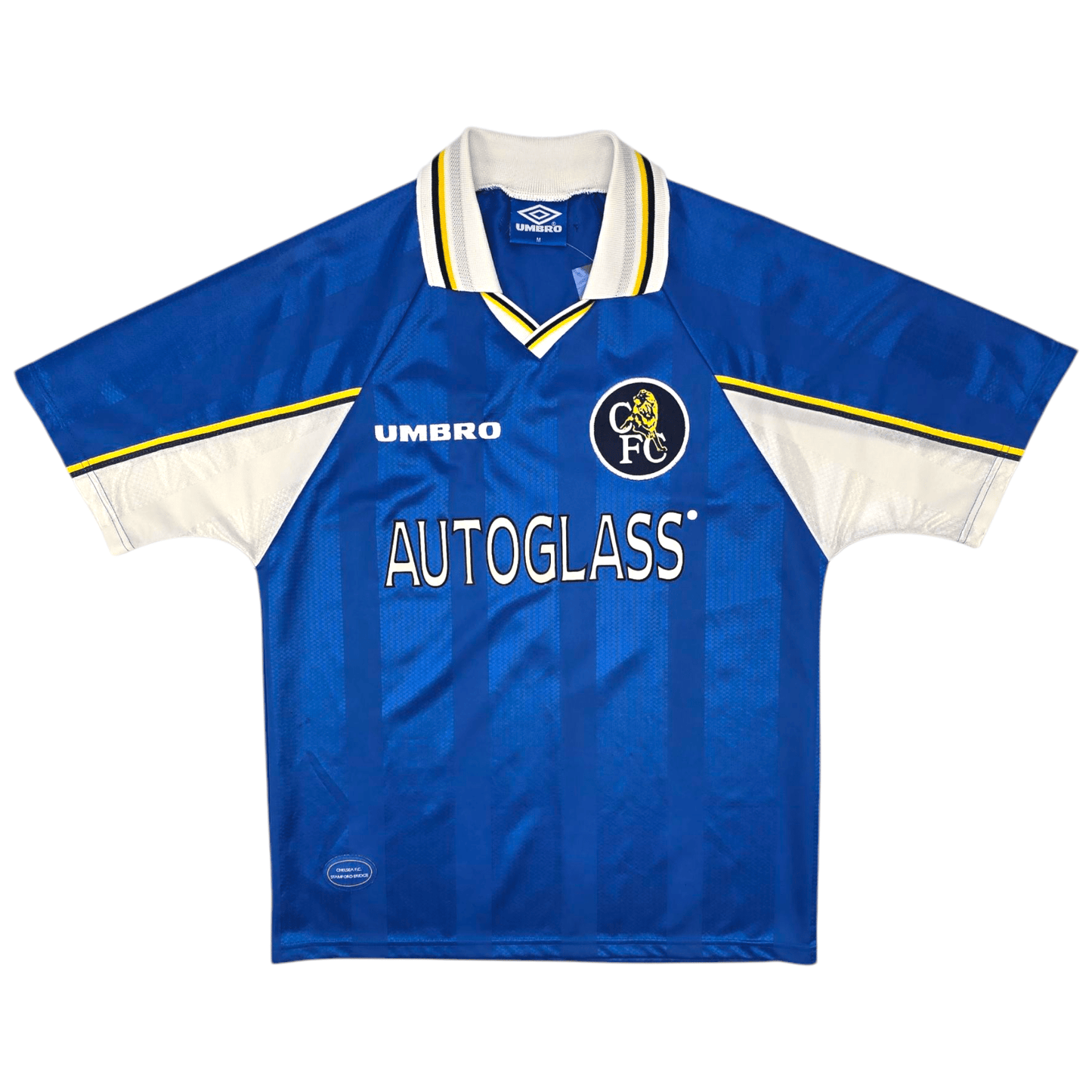 1997/99 Chelsea Home Football Shirt (M) Umbro #9 Vialli