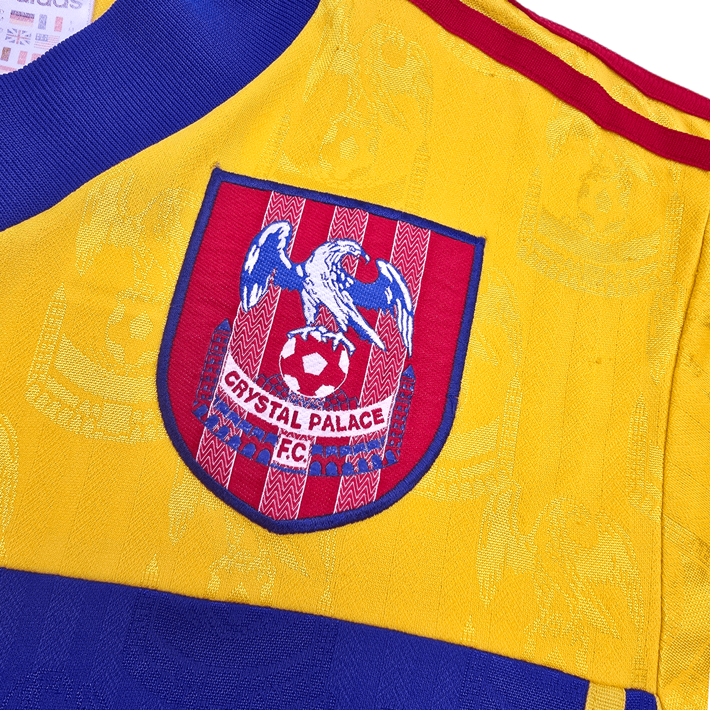 1997/99 Crystal Palace Third Football Shirt (M) Adidas