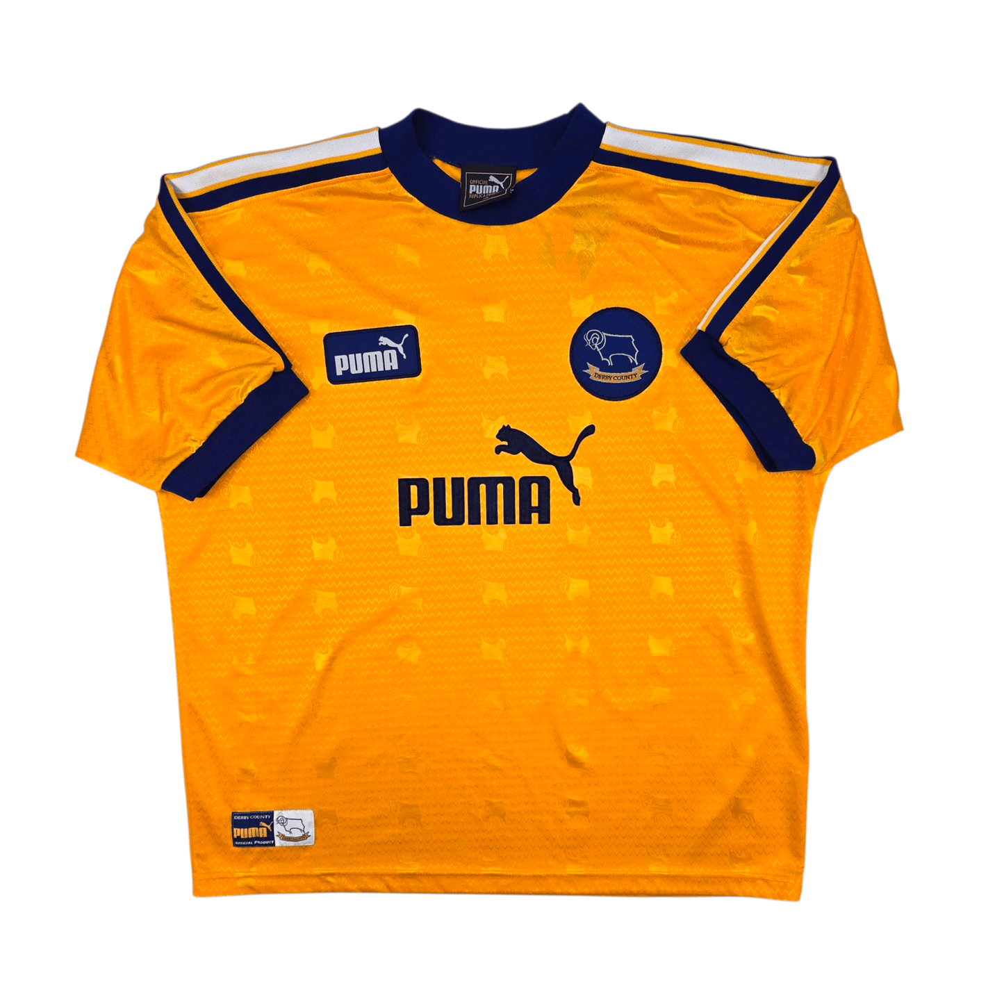 1997/99 Derby County Away Football Shirt (XL) Puma #9 Wanchope