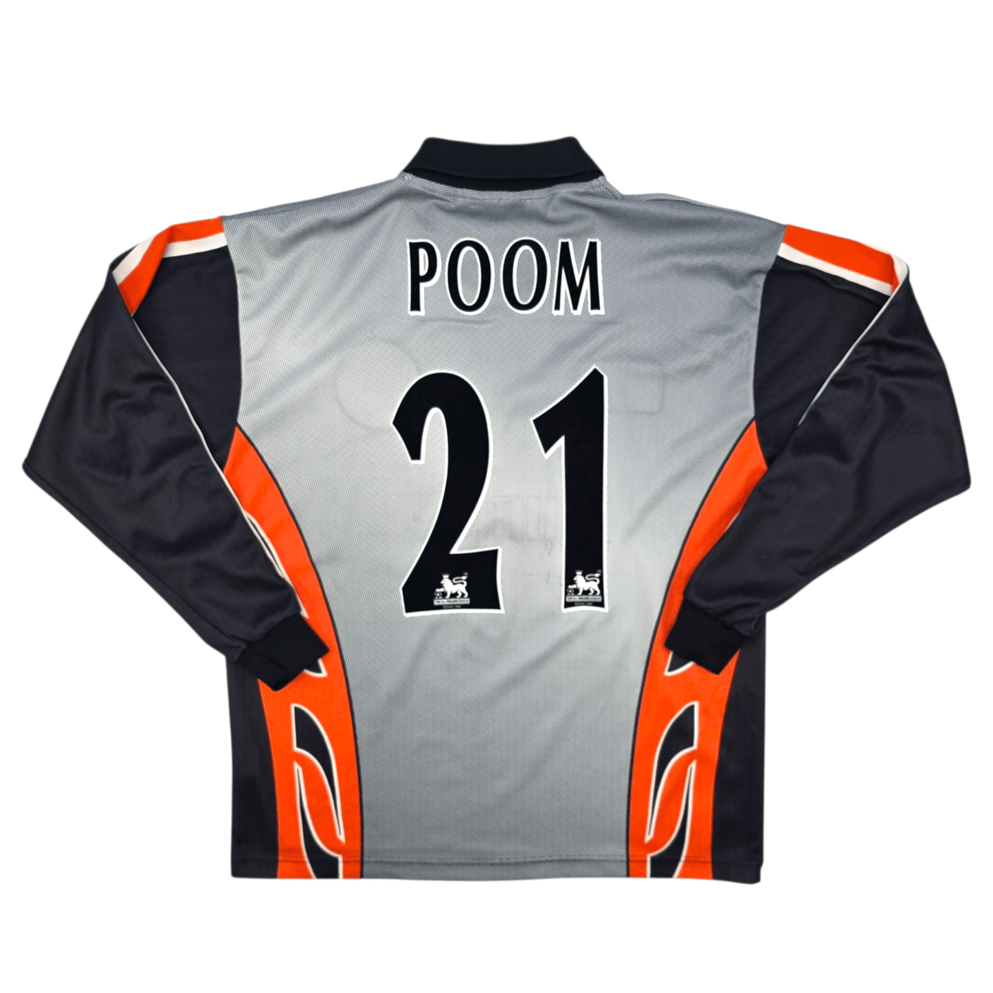 1997/99 Derby County Goal Keeper Football Shirt (M) Puma #21 Poom