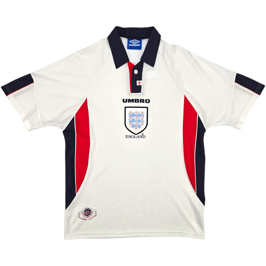 1997/99 England Home Football Shirt (L) Umbro