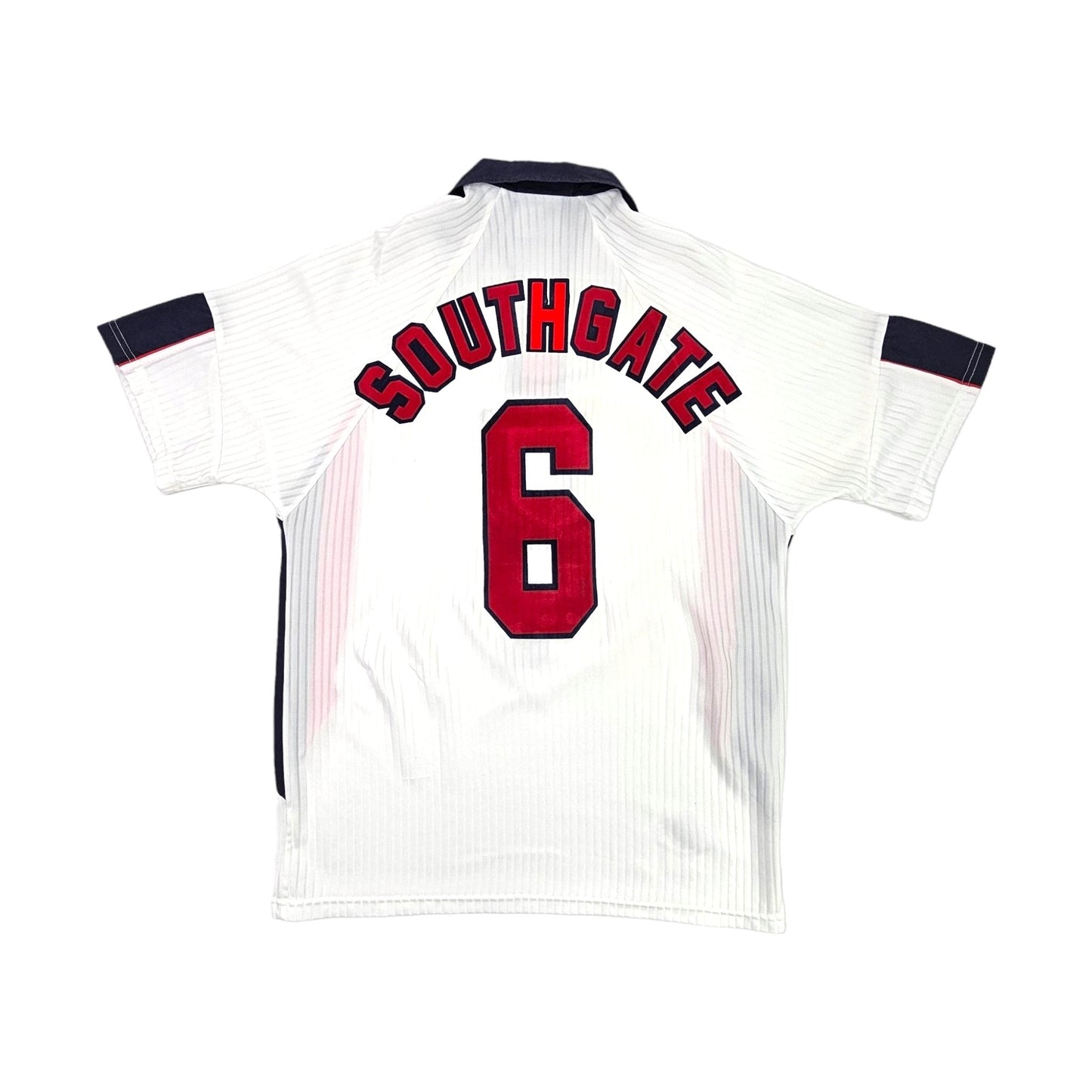 1997/99 England Home Football Shirt (XL) Umbro # 6 Southgate